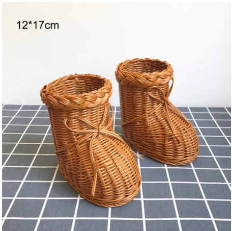 Creative Rattan Fruit Basket Home Furnishings Home Storage - Thriver Trend