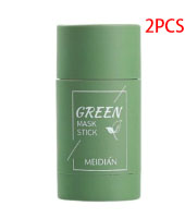 Cleansing Green Tea Mask Clay Stick Oil Control Anti-Acne Whitening Seaweed Mask Skin Care - Thriver Trend