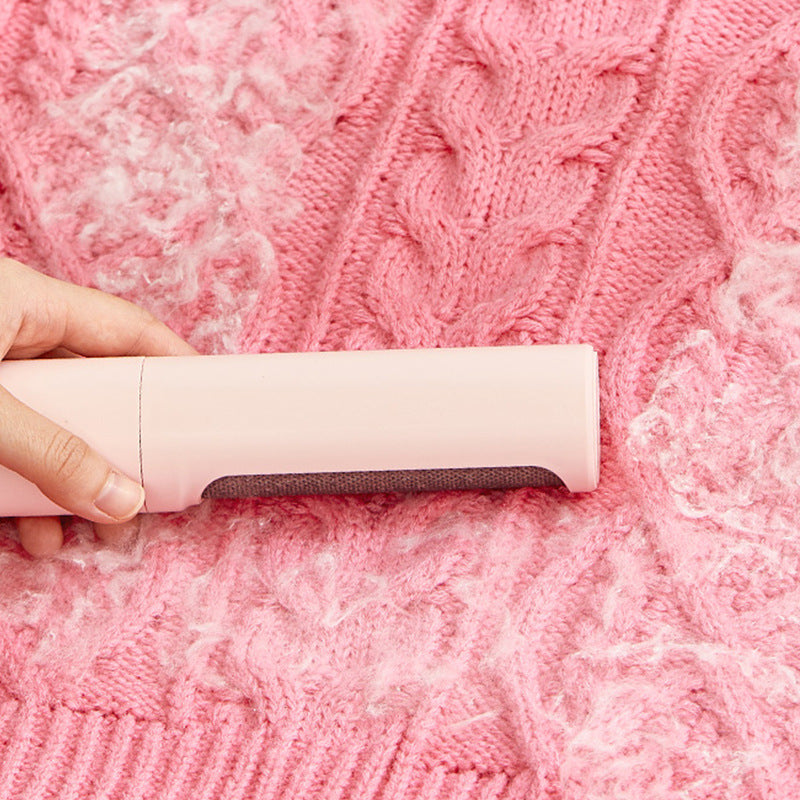 2-1 Reusable Pet Hair Remover Brush Lint Roller Portable Effective Self Cleaning Tool for Cat Dog Fur Hair Dust Removal Brush - Thriver Trend