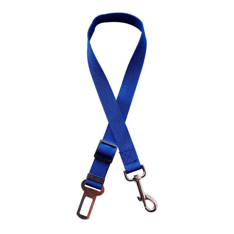 Adjustable Pet Cat Dog Car Seat Belt Pet Seat Vehicle Dog Harness Lead Clip Safety Lever Traction Dog Collars Dogs Accessoires Pets Products - Thriver Trend