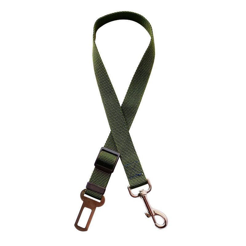 Adjustable Pet Cat Dog Car Seat Belt Pet Seat Vehicle Dog Harness Lead Clip Safety Lever Traction Dog Collars Dogs Accessoires Pets Products - Thriver Trend