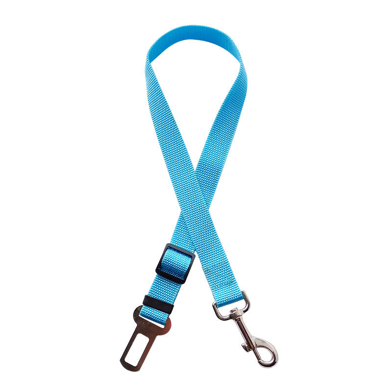 Adjustable Pet Cat Dog Car Seat Belt Pet Seat Vehicle Dog Harness Lead Clip Safety Lever Traction Dog Collars Dogs Accessoires Pets Products - Thriver Trend