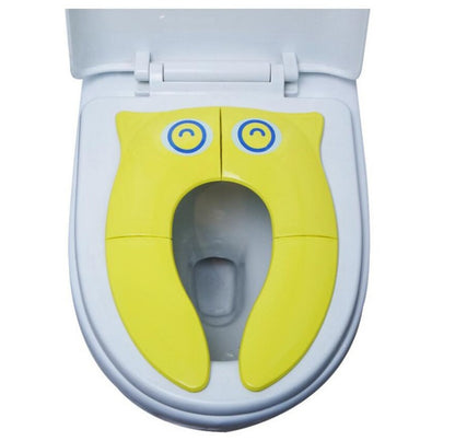 European standard PP green plastic new owl shape folding toilet seat - Thriver Trend