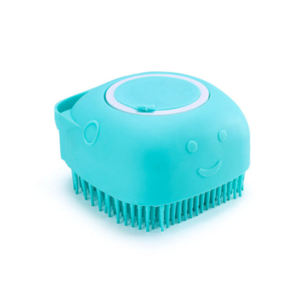 Silicone Dog Bath Massage Gloves Brush Pet Cat Bathroom Cleaning Tool Comb Brush For Dog Can Pour Shampoo Dog Grooming Supplies - Thriver Trend