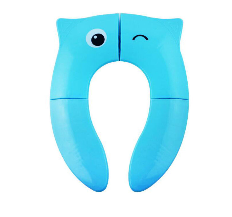 European standard PP green plastic new owl shape folding toilet seat - Thriver Trend