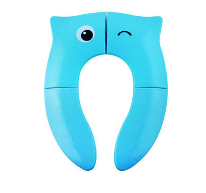 European standard PP green plastic new owl shape folding toilet seat - Thriver Trend