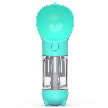 Pet Water Bottle Feeder Bowl Garbage Bag Storage Portable Pet Outdoor Travel 3 In 1 Dog Water Bottle - Thriver Trend