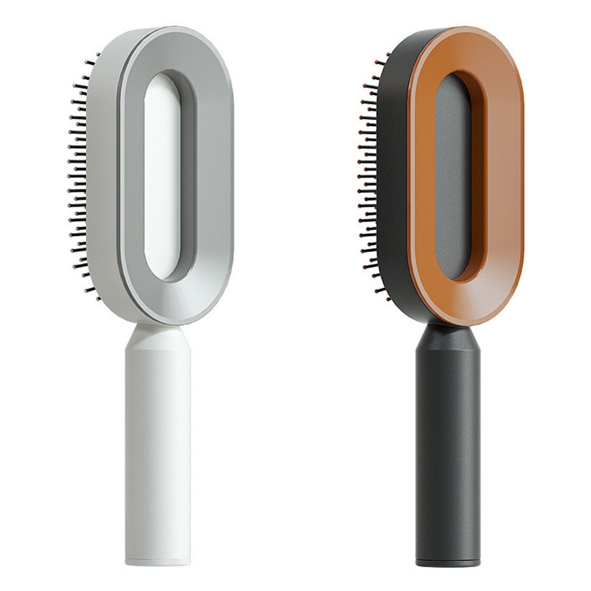 Self Cleaning Hair Brush For Women One-key Cleaning Hair Loss Airbag Massage Scalp Comb Anti-Static Hairbrush - Thriver Trend