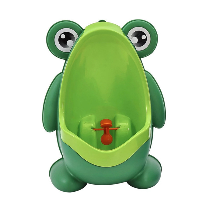 Children's urinal-frog model-green-pp-22cm-1 piece - Thriver Trend