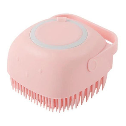 Silicone Dog Bath Massage Gloves Brush Pet Cat Bathroom Cleaning Tool Comb Brush For Dog Can Pour Shampoo Dog Grooming Supplies - Thriver Trend