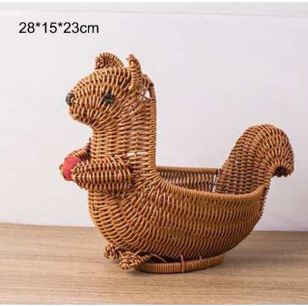 Creative Rattan Fruit Basket Home Furnishings Home Storage - Thriver Trend