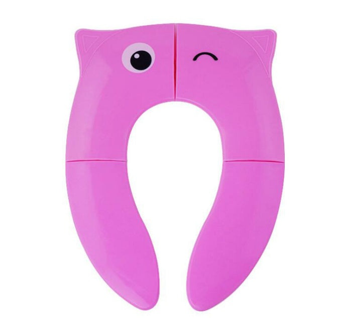 European standard PP green plastic new owl shape folding toilet seat - Thriver Trend