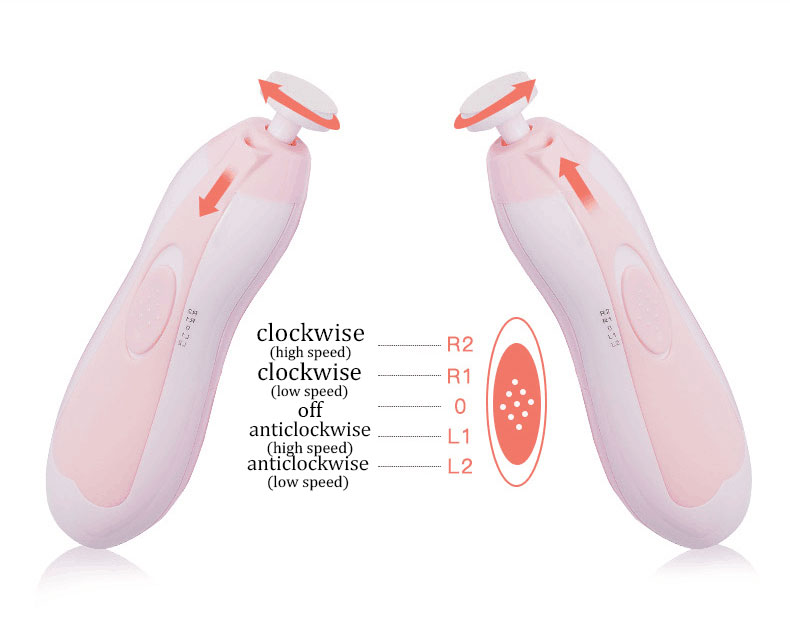 Anti-scratch Multifunctional Baby Electric Nail Polisher - Thriver Trend