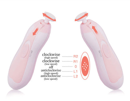Anti-scratch Multifunctional Baby Electric Nail Polisher - Thriver Trend