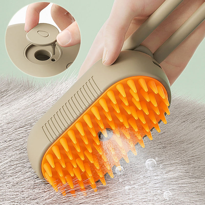 Cat Steam Brush Steamy Dog Brush 3 In 1 Electric Spray Cat Hair Brushes For Massage Pet Grooming Comb Hair Removal Combs Pet Products - Thriver Trend