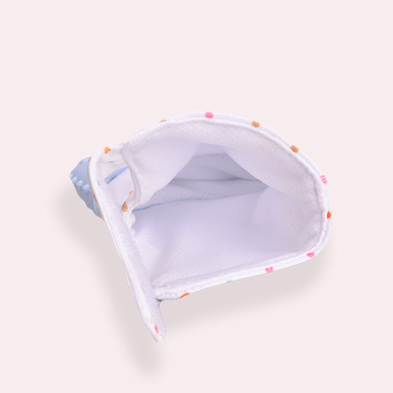 Baby teether baby anti-bite silicone molar gloves children's sound toys - Thriver Trend