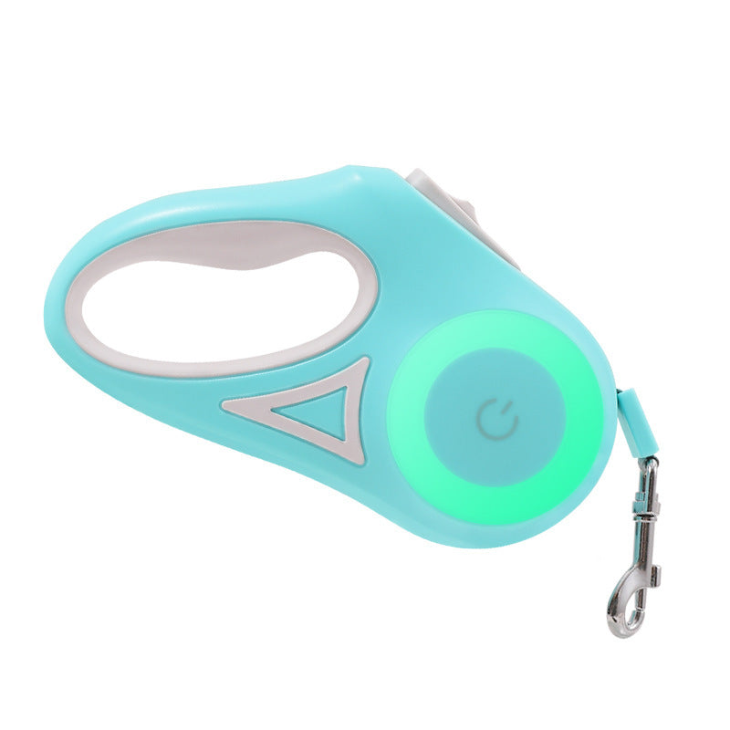 Dog Leash Retractable Leash And Dog Collar Spotlight Automatic Pet Dog Cat Traction Rope For Small Medium Dogs Pet Product - Thriver Trend