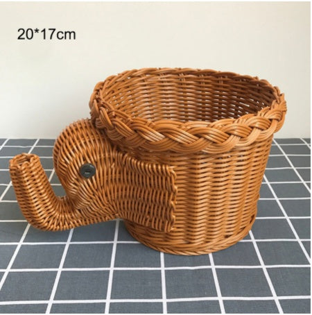 Creative Rattan Fruit Basket Home Furnishings Home Storage - Thriver Trend