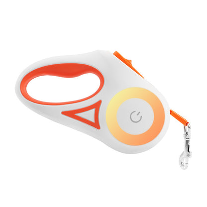 Dog Leash Retractable Leash And Dog Collar Spotlight Automatic Pet Dog Cat Traction Rope For Small Medium Dogs Pet Product - Thriver Trend