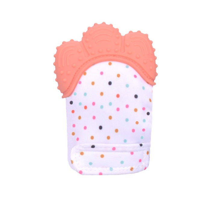 Baby teether baby anti-bite silicone molar gloves children's sound toys - Thriver Trend