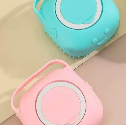 Silicone Dog Bath Massage Gloves Brush Pet Cat Bathroom Cleaning Tool Comb Brush For Dog Can Pour Shampoo Dog Grooming Supplies - Thriver Trend