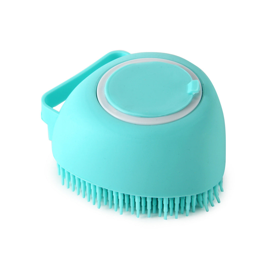 Silicone Dog Bath Massage Gloves Brush Pet Cat Bathroom Cleaning Tool Comb Brush For Dog Can Pour Shampoo Dog Grooming Supplies - Thriver Trend