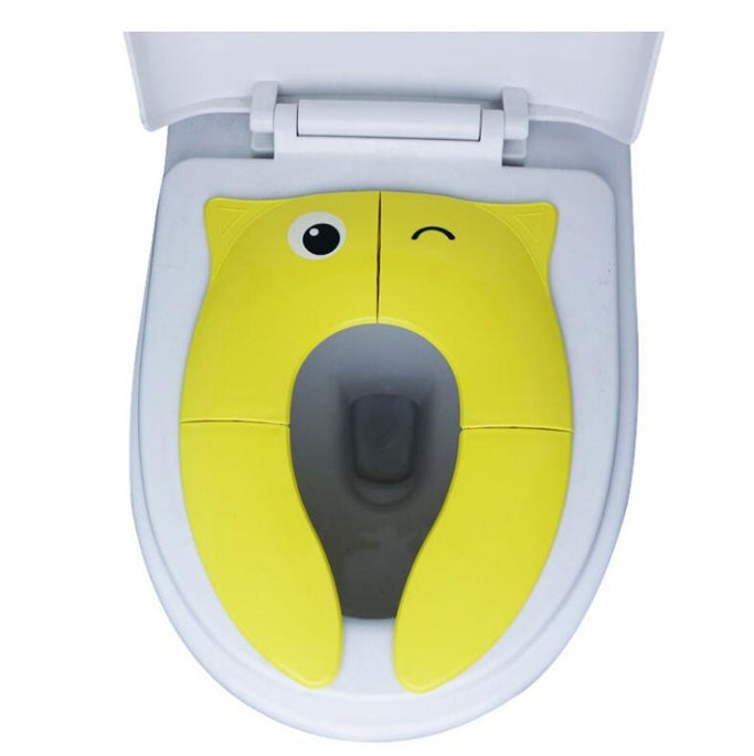European standard PP green plastic new owl shape folding toilet seat - Thriver Trend
