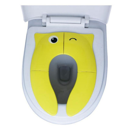 European standard PP green plastic new owl shape folding toilet seat - Thriver Trend