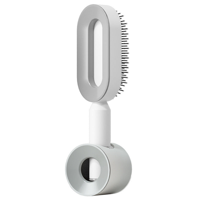 Self Cleaning Hair Brush For Women One-key Cleaning Hair Loss Airbag Massage Scalp Comb Anti-Static Hairbrush - Thriver Trend