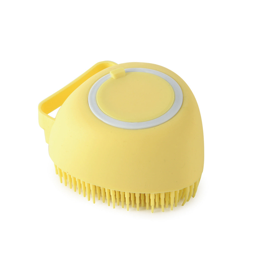 Silicone Dog Bath Massage Gloves Brush Pet Cat Bathroom Cleaning Tool Comb Brush For Dog Can Pour Shampoo Dog Grooming Supplies - Thriver Trend