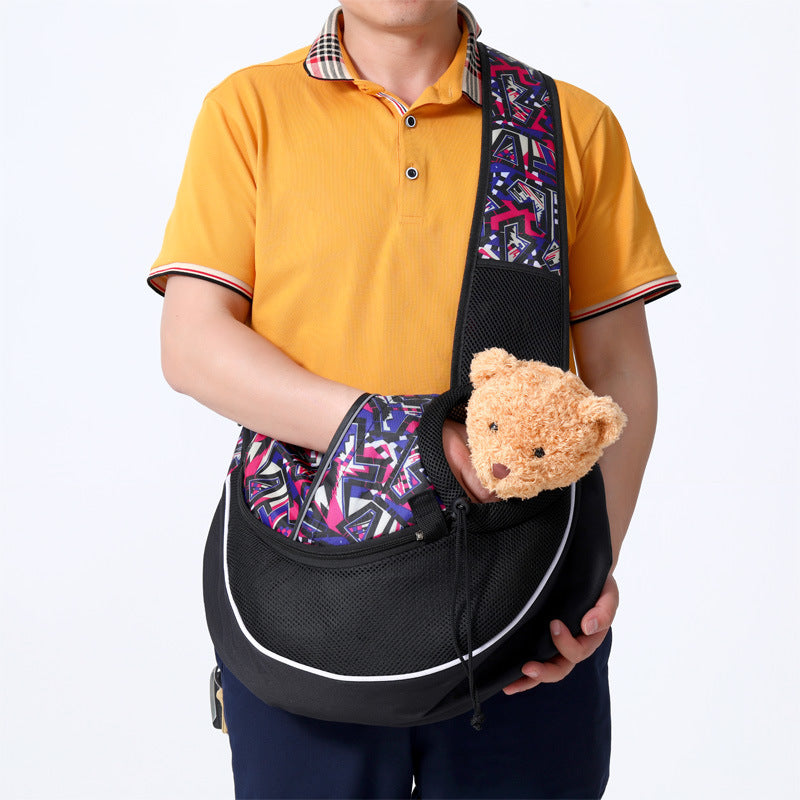 Carrying Pets Bag Women Outdoor Portable Crossbody Bag For Dogs Cats Pet Products - Thriver Trend