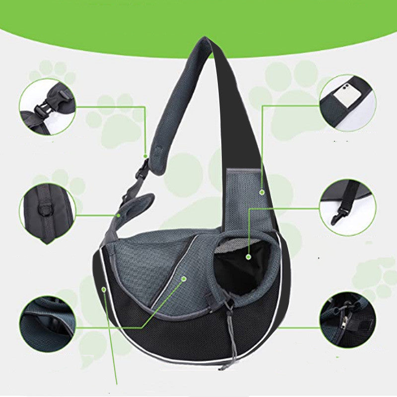 Carrying Pets Bag Women Outdoor Portable Crossbody Bag For Dogs Cats Pet Products - Thriver Trend