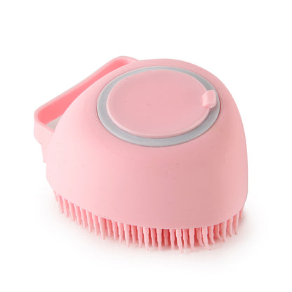 Silicone Dog Bath Massage Gloves Brush Pet Cat Bathroom Cleaning Tool Comb Brush For Dog Can Pour Shampoo Dog Grooming Supplies - Thriver Trend