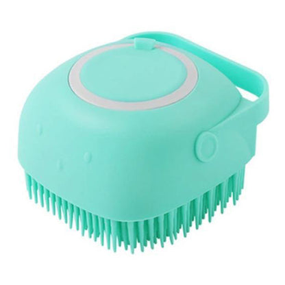 Silicone Dog Bath Massage Gloves Brush Pet Cat Bathroom Cleaning Tool Comb Brush For Dog Can Pour Shampoo Dog Grooming Supplies - Thriver Trend