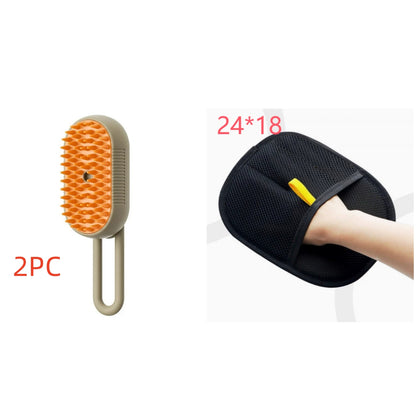Cat Steam Brush Steamy Dog Brush 3 In 1 Electric Spray Cat Hair Brushes For Massage Pet Grooming Comb Hair Removal Combs Pet Products - Thriver Trend