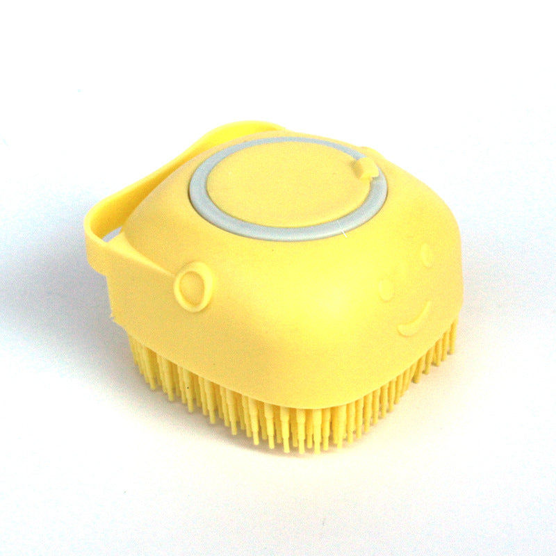 Silicone Dog Bath Massage Gloves Brush Pet Cat Bathroom Cleaning Tool Comb Brush For Dog Can Pour Shampoo Dog Grooming Supplies - Thriver Trend