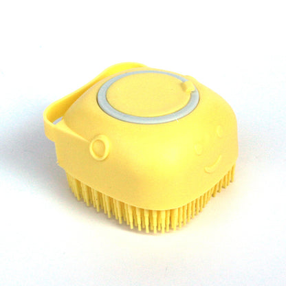Silicone Dog Bath Massage Gloves Brush Pet Cat Bathroom Cleaning Tool Comb Brush For Dog Can Pour Shampoo Dog Grooming Supplies - Thriver Trend