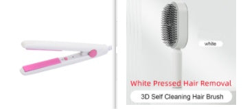 Self Cleaning Hair Brush For Women One-key Cleaning Hair Loss Airbag Massage Scalp Comb Anti-Static Hairbrush - Thriver Trend