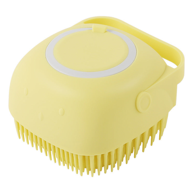 Silicone Dog Bath Massage Gloves Brush Pet Cat Bathroom Cleaning Tool Comb Brush For Dog Can Pour Shampoo Dog Grooming Supplies - Thriver Trend