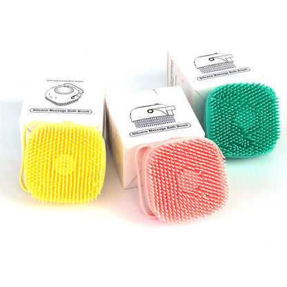 Silicone Dog Bath Massage Gloves Brush Pet Cat Bathroom Cleaning Tool Comb Brush For Dog Can Pour Shampoo Dog Grooming Supplies - Thriver Trend