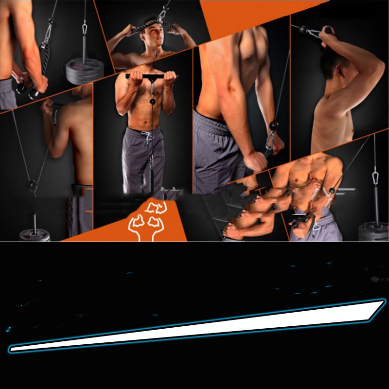 Fitness Equipment Pulley Suit Household - Thriver Trend