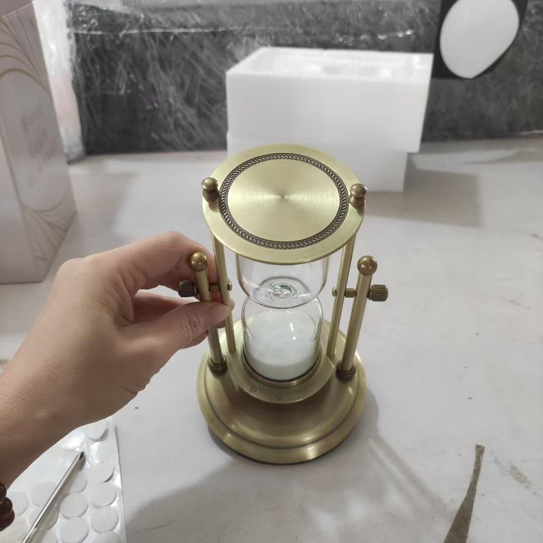 Creative Wooden Hourglass Timer 15 Minutes Desk Study Room Decoration - Thriver Trend
