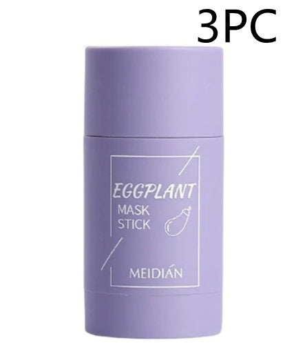 Cleansing Green Tea Mask Clay Stick Oil Control Anti-Acne Whitening Seaweed Mask Skin Care - Thriver Trend
