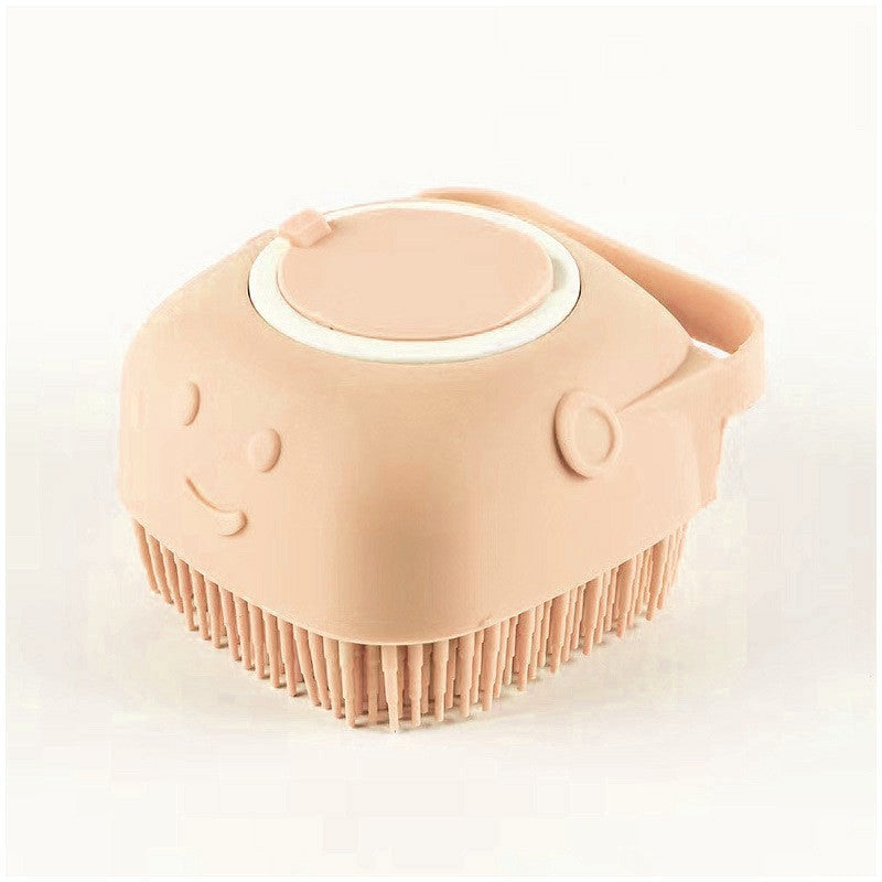 Silicone Dog Bath Massage Gloves Brush Pet Cat Bathroom Cleaning Tool Comb Brush For Dog Can Pour Shampoo Dog Grooming Supplies - Thriver Trend