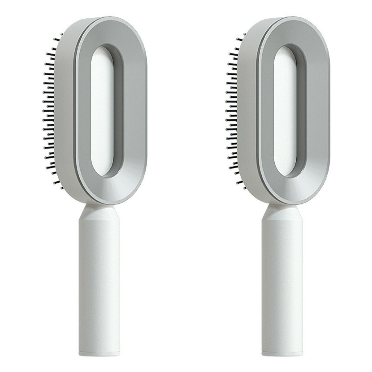 Self Cleaning Hair Brush For Women One-key Cleaning Hair Loss Airbag Massage Scalp Comb Anti-Static Hairbrush - Thriver Trend