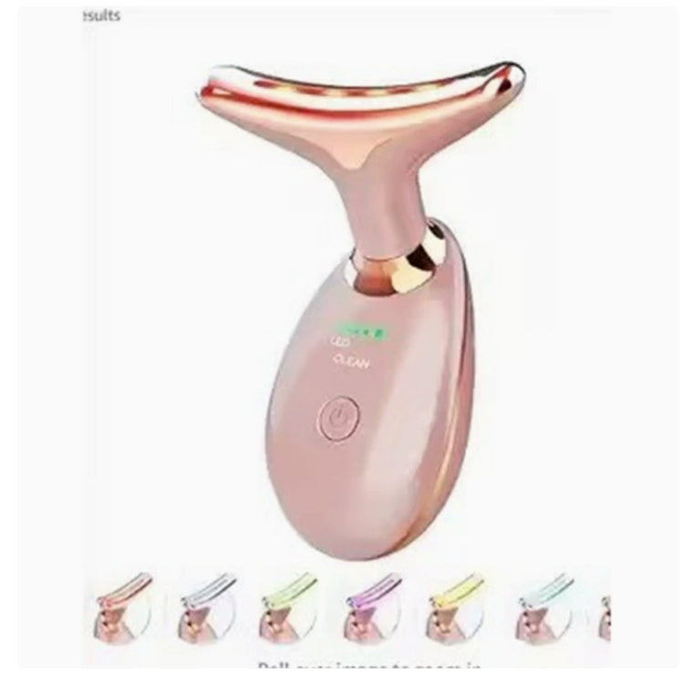 EMS Thermal Neck Lifting And Tighten Massager Electric Microcurrent Wrinkle Remover - Thriver Trend