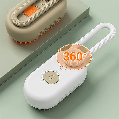 Cat Steam Brush Steamy Dog Brush 3 In 1 Electric Spray Cat Hair Brushes For Massage Pet Grooming Comb Hair Removal Combs Pet Products - Thriver Trend