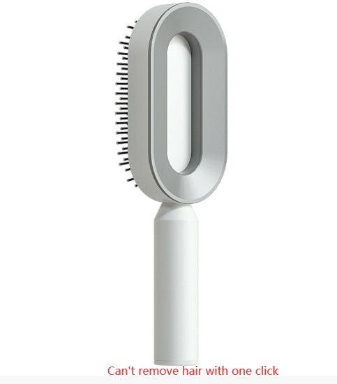 Self Cleaning Hair Brush For Women One-key Cleaning Hair Loss Airbag Massage Scalp Comb Anti-Static Hairbrush - Thriver Trend