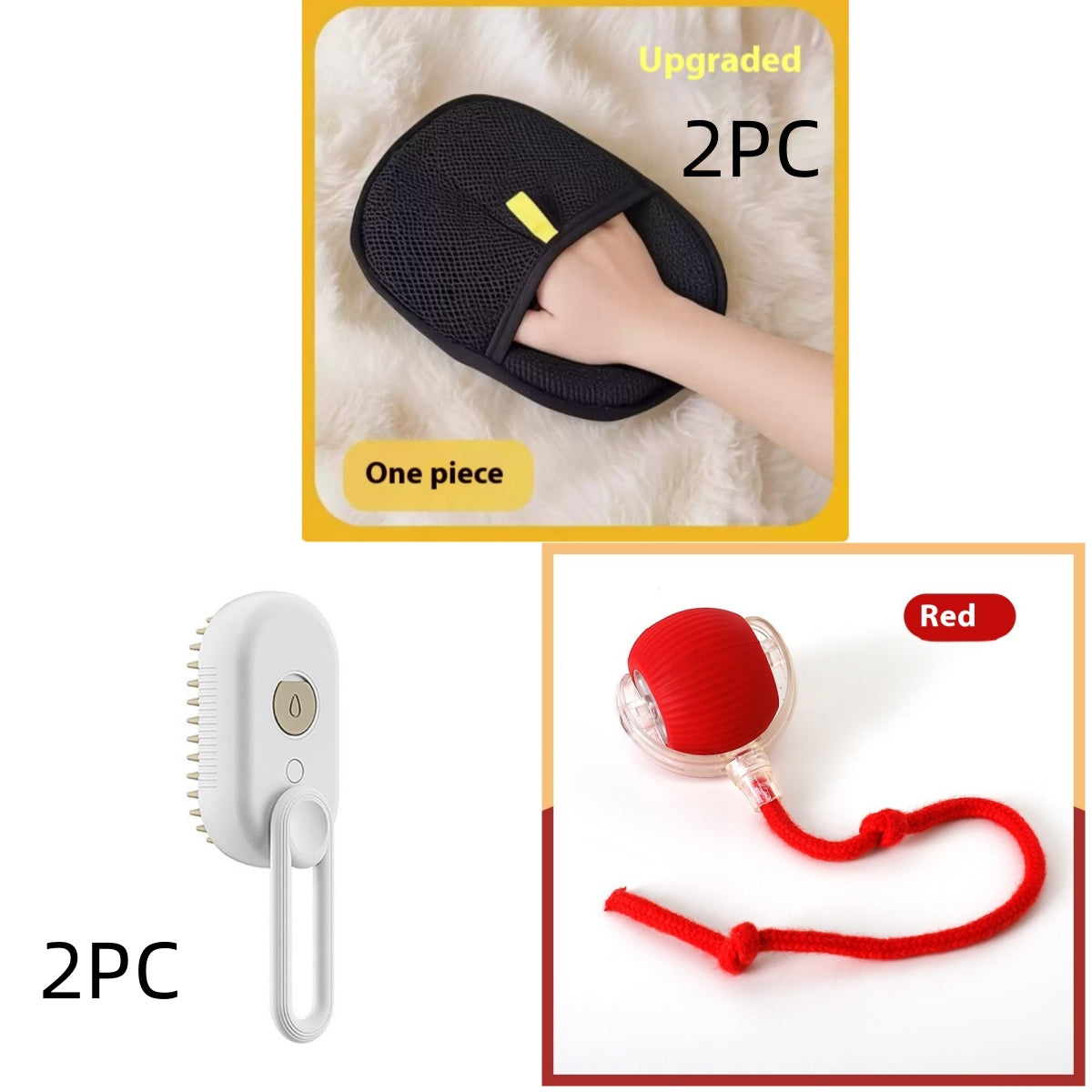Cat Steam Brush Steamy Dog Brush 3 In 1 Electric Spray Cat Hair Brushes For Massage Pet Grooming Comb Hair Removal Combs Pet Products - Thriver Trend