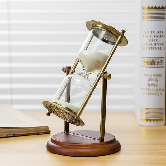 Creative Wooden Hourglass Timer 15 Minutes Desk Study Room Decoration - Thriver Trend